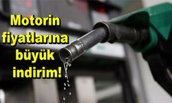 Motorin fiyatlarına büyük indirim!