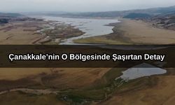 Çanakkale’nin o bölgesinde şaşırtan detay