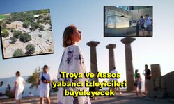 Troya ve Assos, yabancı izleyicileri büyüleyecek (VİDEO)