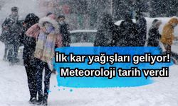 İlk kar yağışları geliyor! Meteoroloji tarih verdi