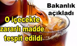 O içecekte zararlı madde tespit edildi