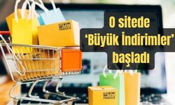 O sitede ‘Büyük İndirimler’ başladı