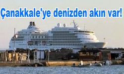 Çanakkale'ye denizden akın var!