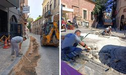 Fetvane Sokak’ta üstyapı çalışmaları yapıldı