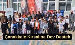 Çanakkale kırsalına dev destek!