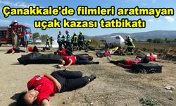 Çanakkale'de filmleri aratmayan tatbikat (VİDEO)