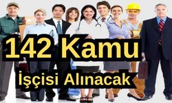 142 kamu işçisi alınacak