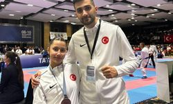 Çanakkaleli sporcudan Türkiye'ye madalya