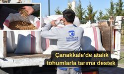 Çanakkale'de atalık tohumlarla tarıma destek