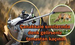 Çanakkale sınırlarında denk gelirseniz temastan kaçının