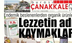 Burası Çanakkale Gazetesi 21 Aralık Cumartesi sayısı