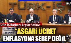 ''Asgari Ücret Enflasyona Sebep Değil'' (VİDEO)