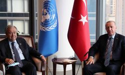 Cumhurbaşkanı Erdoğan, BM Genel Sekreteri Guterres ile görüştü