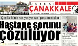 Burası Çanakkale 25 Ocak Cumartesi