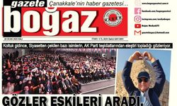 Çanakkale Boğaz Gazetesi 28 Ocak Salı