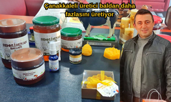 Çanakkaleli üretici baldan daha fazlasını üretiyor