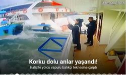 Yolcu vapuru balıkçı teknesine çarptı