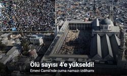 Emevi Camii'ndeki izdihamda can kaybı 4’e yükseldi