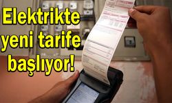 Elektrikte yeni tarife başlıyor! Bakan detayları açıkladı