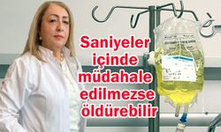 Saniyeler içinde müdahale edilmezse öldürebilir (VİDEO)