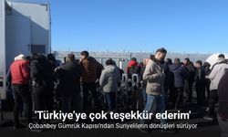 Suriyelilerin dönüşleri sürüyor