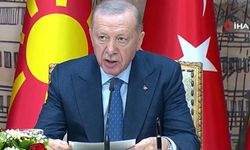 Cumhurbaşkanı Erdoğan: ''Kuzey Makedonya ile ticaret hacmimizi 2 katına çıkaracağız''