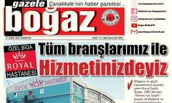 Çanakkale Boğaz Gazetesi 1 Şubat Cumartesi