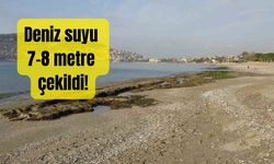 Deniz suyunun 7-8 metre çekilmesi vatandaşları tedirgin etti