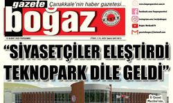 Çanakkale Boğaz Gazetesi 13 Şubat Perşembe