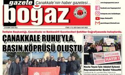 Çanakkale Boğaz Gazetesi 25 Şubat Salı