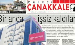 Burası Çanakkale Gazetesi 25 Şubat Salı