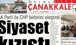 Burası Çanakkale Gazetesi 26 Şubat Çarşamba