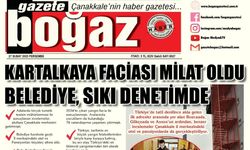 Çanakkale Boğaz Gazetesi 27 Şubat Perşembe