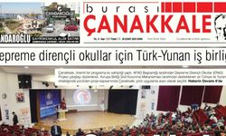 Burası Çanakkale Gazetesi 28 Şubat Cuma