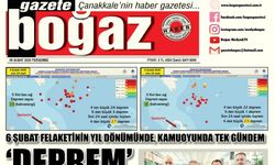 Çanakkale Boğaz Gazetesi 6 Şubat Perşembe