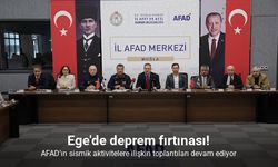 Ege'de deprem fırtınası!