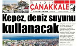 Burası Çanakkale Gazetesi 7 Mart Cuma