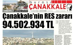 Burası Çanakkale Gazetesi 6 Mart Perşembe