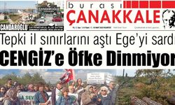 Burası Çanakkale Gazetesi 3 Mart Pazartesi