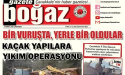 Çanakkale Boğaz Gazetesi 5 Mart Çarşamba