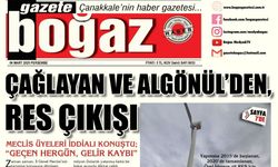 Çanakkale Boğaz Gazetesi 6 Mart Perşembe