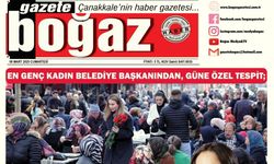 Çanakkale Boğaz Gazetesi 8 Mart Cumartesi