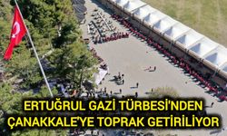 Ertuğrul Gazi Türbesi'nden Çanakkale'ye Toprak Getiriliyor