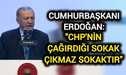 "CHP'nin çağırdığı sokak çıkmaz sokaktır"