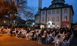 Kalafat köyünde geleneksel  iftar