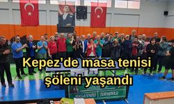 Kepez’de masa tenisi heyecanı