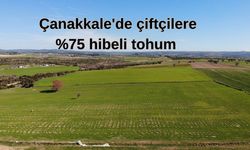 Çanakkale'de çiftçilere yüzde 75 hibeli tohum