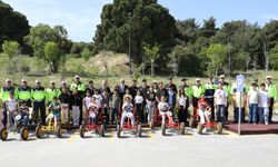 Çanakkale'de minikler, trafik kurallarını uzmanlarından öğrendi