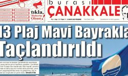 Burası Çanakkale Gazetesi 22 Mayıs Perşembe