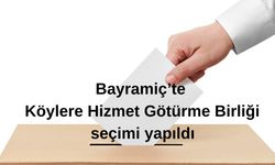 Bayramiç’te Köylere Hizmet Götürme Birliği seçimi yapıldı